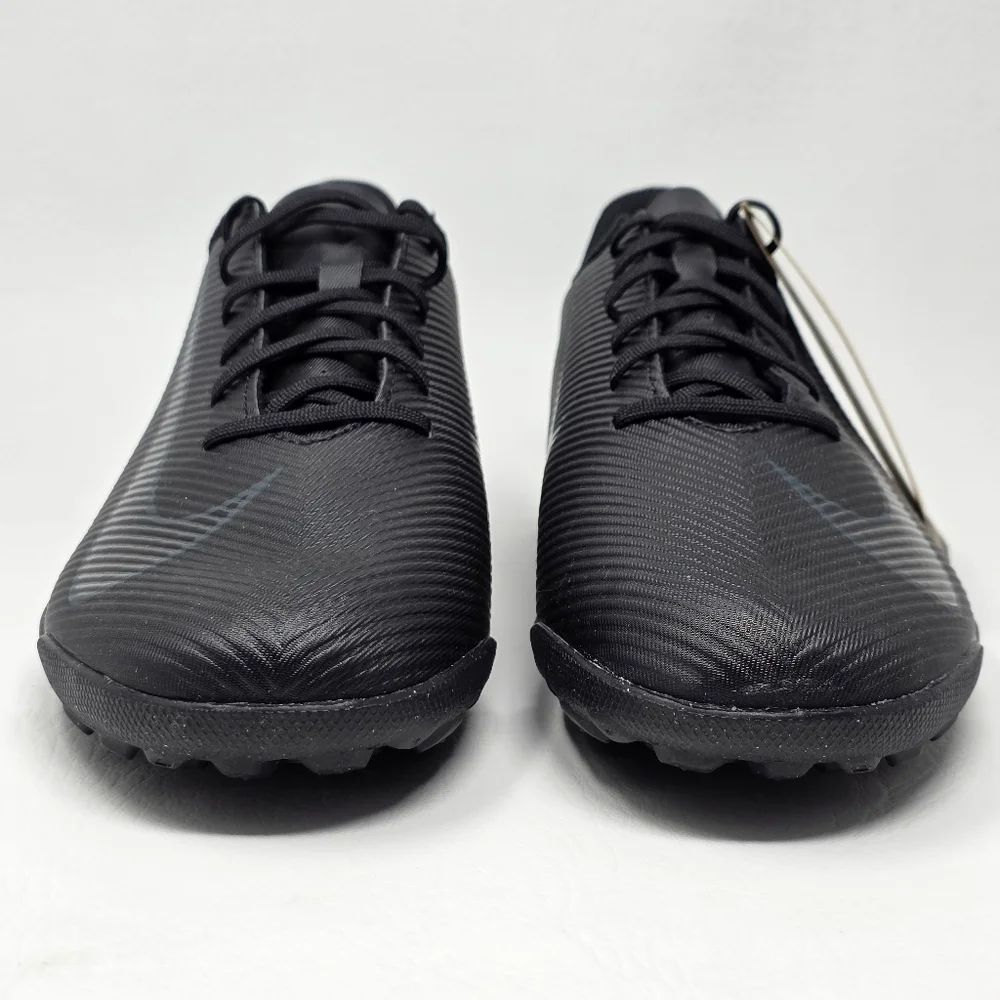 Nike Vapor 16 Club TF Men's Size 11.5 Black Deep Jungle Soccer Indoor Cleats NEW